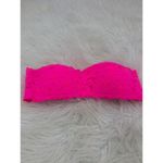 Aerie  Womens Lace Strapless Bandeau Fashion Tube Pink Size‎ Medium NWT Photo 2