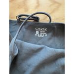 OQQ Gray Ribbed Bodysuit‎ XL Nylon Spandex Adjustable Straps Photo 2