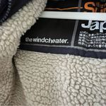Superdry  Professional The Windcheater Sherpa Lined Coat Size XXS Navy Blue EUC Photo 6