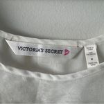 Vintage Victoria’s Secret 1997 Sheer White Slip Beaded Neckline Sleeveless 90s M Size M Photo 6