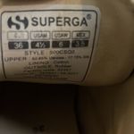 Superga Anthropologie  Blue Velvet High Top Sneakers Photo 4