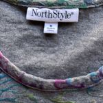 NorthStyle Multicolor Floral Tunic Dress Sz: M Green Size M Photo 7