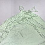 Zim & Zoe Active NWT Size 30/32 Lime Green Ruched Side Rayon Knit Top Shirt Photo 3