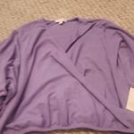 Beyond Yoga  Lilac Wrapped Up Pullover Size S Photo 6