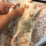 NWT Aritzia Little Moon Horse Print Puff Sleeve Square Neck Blouse L White Size L Photo 9