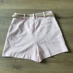 ZARA  | Belted shorts with darts | Pink | M Photo 6