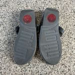 FitFlop  Walkstar Jeweled Sandals Size 9 Gray Toe Post Thong Photo 3