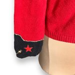 Tiara International Vintage  Western Cardigan Cowboy Boot Knit Sweater Medium Photo 3