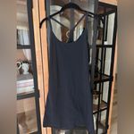 Outdoor Voices exercise dress black tennis shorts pocket workout sleeveless Photo 1