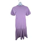 Free People  Beach Brentwood Lavender Maxi Dress Size Small Boho Cotton Photo 2