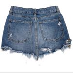 Free People  24” Wild Rose Distressed Studded Skirt Photo 7