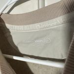 Outdoor Voices MegaFleece Crewneck Pullover Cream Oatmeal Khaki Wool Blend Large Photo 2