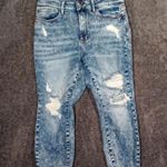 Judy Blue boyfriend fit acid wash distressed high waisted ankle women's 14W Photo 1
