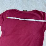 VTG Y2K Doe Mighty Fine Baby Tee Shirt Womens S Fairy Graphic Red Gothic Grunge Photo 8