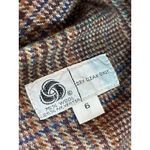 VTG Harbor Master Trench Coat Women’s 6P Beige Belted Wool Lined Double Tan Photo 6