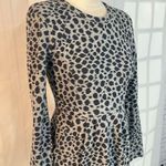 Whistles gray spotted long sleeve sweater dress with pockets size 2 Photo 1