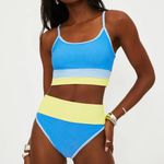 Beach Riot 💙💛 Bikini Set- NWT- Size Medium💛💙 Photo 0