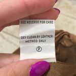 Leather Asymmetrical Skirt Pamela McCoy Collections Size L Photo 9