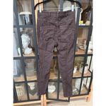 Ulla Johnson  Ellis jeans high rise chocolate brown buttons straight leg utility Photo 3