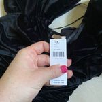 Anthropologie Hutch Dress Size 12 Black Velvet Photo 2