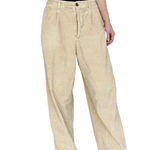 Urban Outfitters  Beige Light Tan Corduroy Relaxed Pants Photo 0