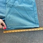 Bongo VTG 90s High Rise Button Fly Wedgie Fit Sage Green Jean Shorts 25” waist Photo 7