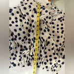 H&M x Susan Glover Collab High Paper Bag Waist Polka Dot Firefly Shorts Size 6 Photo 9