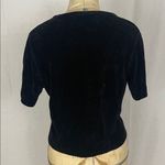 Ballinger Gold Black Short Sleeve Velvet Tie Photo 1