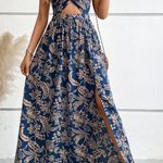 SheIn Floral Maxi Dress Photo 3