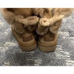 UGG  NAVEAH Mini Bow Short Boots Brown Style #1012808 Women’s 7 Warm Comfy Cozy Photo 2