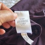 EXPRESS Deep Purple Wrap Bodysuit Photo 5