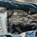 Kut From The Kloth  Blue Catherine Boyfriend Jeans SZ 8 Y2K Straight Leg Cropped Photo 13