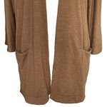 Catherine Malandrino  Women’s Open Front Slouchy Cardigan Size S Front Pockets Photo 2