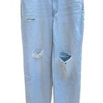 Madewell  The Slouchy Boyjean Light Blue Denim Jeans Photo 0