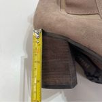 Steve Madden  Lacey 10M Women Suede Leather Taupe Ankle 3'' Heel Boots Bootie Fal Photo 5