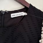 Avec Les Filles NWT  Black Knit Cutout Studded Sheath Dress 6 Photo 6