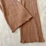Boutique Tan Rib Knit Set Photo 6