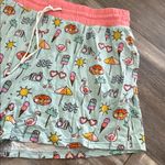 Little Sleepies Pool Party Women’s Pajama Shorts Medium Blue Photo 1