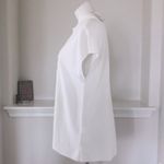 Anne Klein  Sweater Embellished Knit Top Mock Neck Pullover White Size XL NWT Photo 8