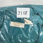 Victoria's Secret Vtg  Sz M Satin Sleep Shirt Gold Label Tuxedo Double Breasted Photo 9