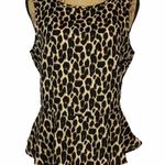 Ali & Kris Leopard Print Peplum Top Photo 1