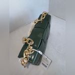 Urban Expression New Urban Expressions Dark Hunter Green Woven Shoulder Women’s Bag Purse-NWT Photo 9