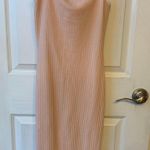 Missguided Light Pink Maxi Dress Photo 1