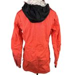 Nike Orange Hooded Zipper Flap Pockets Utility Jacket Size Small Photo 4