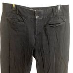 Anthropologie 624. “The essential crop flare” black size 8 Photo 2