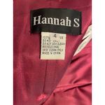 Hannah S Burgundy Holiday Party‎ Dress Black Tulle Rhinestone Sze 4 Whimsigoth Christmas Photo 5