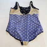 Lands' End Navy Dots Slendersuit Carmela One Piece Underwire Swimsuit 20W DDD Photo 10