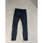 Lululemon  Womens Inspire II Yoga  Leggings  Black Blue‎ Zipped Pockets SIZE 4 Photo 6