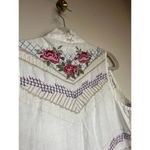 Johnny Was  Sabine Novelle Embroidered Vest Sz. S Photo 8
