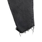 frame denim Women's Black Le High Skinny Ripped Raw Hem Ankle Jeans - Size 30 Photo 3